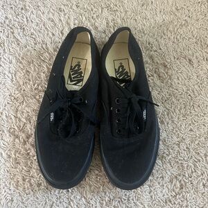 Black Vans